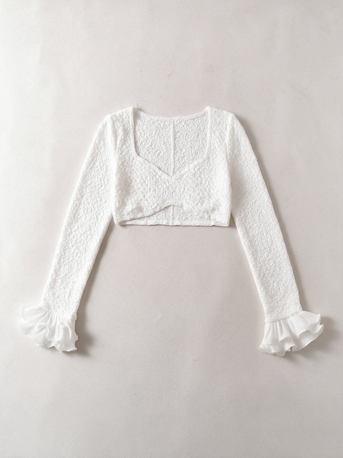Smocked Ruffle Top & Mini Skirt — image 4