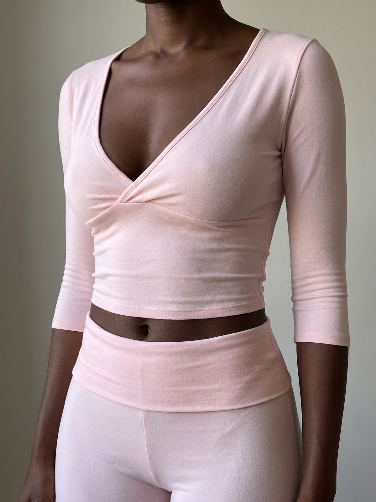 Wrap Top & Capri Leggings Set — image 7